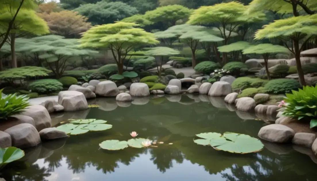 Importância da água em jardins japoneses