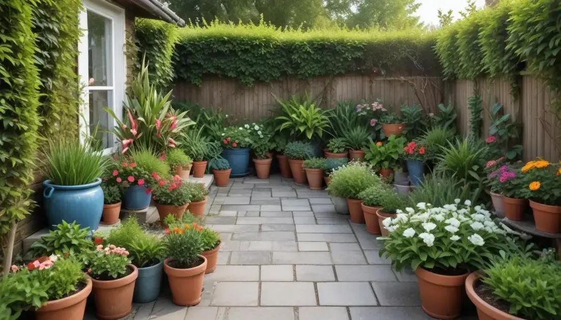Vantagens do uso de vasos na jardinagem