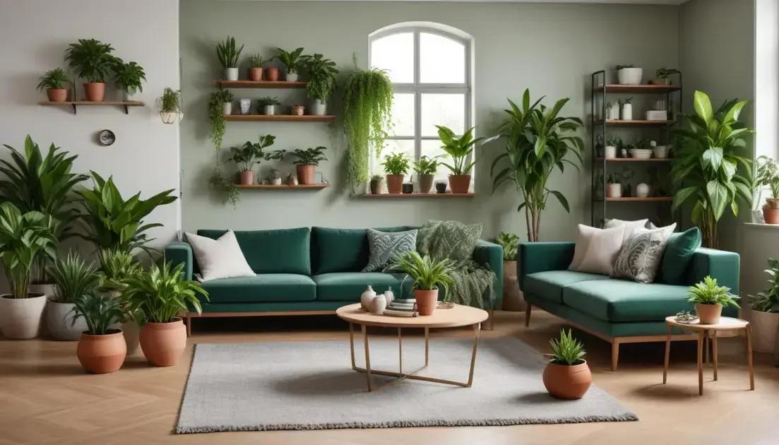 Dicas para decorar com plantas em casa