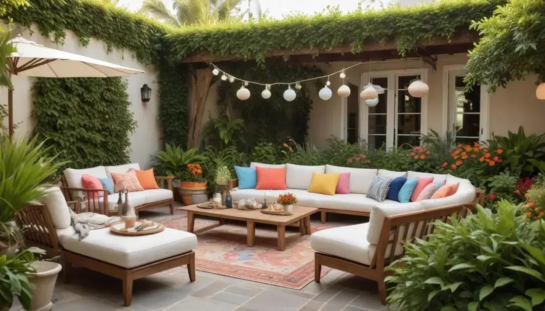 
Móveis de Jardim que Envolvem: Crie o Ambiente Ideal para Convívio e Relaxamento