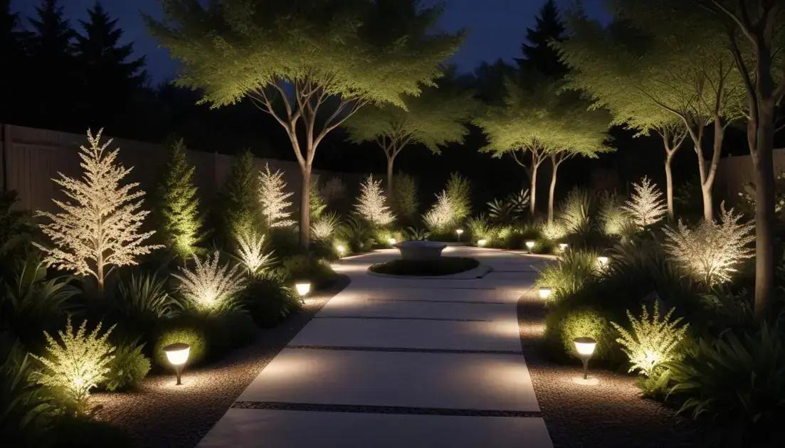 
Iluminação no Jardim Contemporâneo: Como Valorizar o Paisagismo