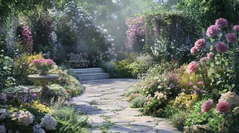 Passo a Passo para Criar um Jardim Delicado Moderno